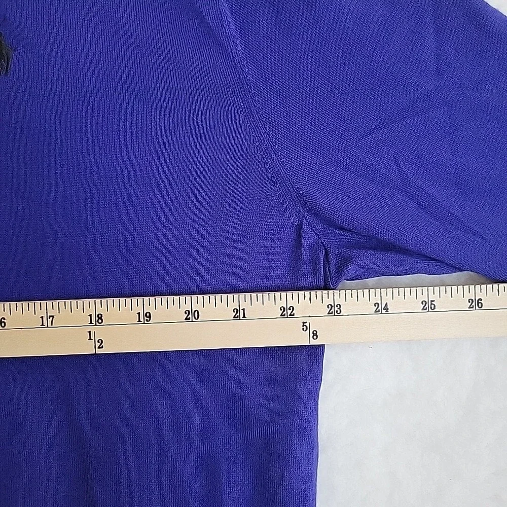 Polo Gofl Ralph Lauren‎ Embroidered Emblem Size Large Blue
